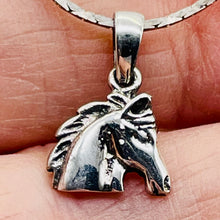 Load image into Gallery viewer, Pony Horse Sterling Silver Charm | 1/2" Long | Silver | 1 Pendant |