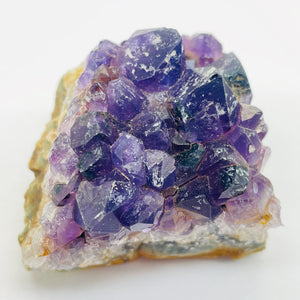Amethyst Cluster Crystal Natural Display Specimen | 69g| 42x38x32mm | Purple| 1