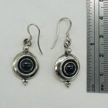 Load image into Gallery viewer, Fabulous! Red Garnet W/ Solid 925 Sterling Silver Drop/Dangle Earrings! 4696