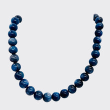 Load image into Gallery viewer, Kyanite AAA 16" Round Bead Strand | 10 to 11mm | Flashing Blue | 39 Beads |