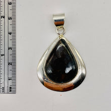 Load image into Gallery viewer, Labradorite Sterling Silver Goddess Pendant | 2" Long| Purple Orange flash | 1 |