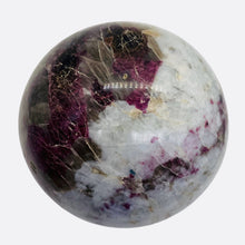 Load image into Gallery viewer, Garnet Crystal 645g Sphere | 3" | Red White | 1 Collector's Item |