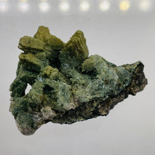 Load image into Gallery viewer, Heulandite Collectors Crystal | 14g | 44x22x18mm | Green Gray | 1 Specimen |
