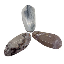 Load image into Gallery viewer, Ocean Jasper Old Stock Long Oval Beads| 45x22x6 to38x20x7mm | Gray, Pink, Black|