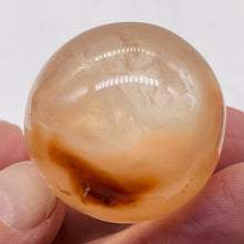 Load image into Gallery viewer, Quartz Orange 7g (2.4oz) Scrying Sphere | 38mm (1.5") | Clear Orange |