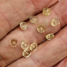 Load image into Gallery viewer, Citrine from Brazil Faceted Rondelle Beads | 6x2mm | Yellow | 10 Beads |