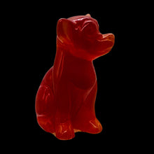 Load image into Gallery viewer, Cocker Spaniel Carved | 1 Figurine | | 40x28x19mm | Chatoyant Orange