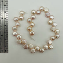 Load image into Gallery viewer, Top Drilled Button 7-7.25x4mm Lavender Pink FW Pearl 8" Strand 4761