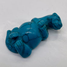 Load image into Gallery viewer, Hand-Carved Resting Otter | 1" Tall | Blue | 1 Figurine | | 1" Tall | Blue