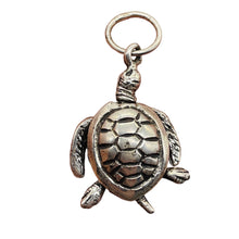 Load image into Gallery viewer, Turtle Sterling Silver Sea Dweller Pendant | 1 1/4" Long | Silver | 1 Pendant |