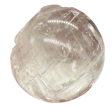 Load image into Gallery viewer, Optical Calcite Iceland Spar 82g Unique Specimen1/2 Sphere | 47x24mm | Clear |