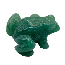Load image into Gallery viewer, Hand-Carved Sitting Frog | 1 Figurine | | 40x37x18mm | Green