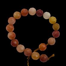 Load image into Gallery viewer, 18 Spectacular Autumn Jade Faceted Beads 005665