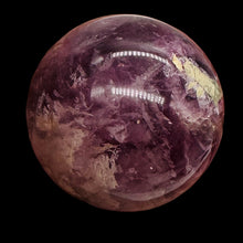 Load image into Gallery viewer, Lepidolite Purple Mica 134g Sphere | 1 3/4 in | Purple, White | 1 Specimen |