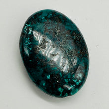 Load image into Gallery viewer, Turquoise Natural Focal 24g Nugget Bead | 42x32x12mm | Blue, Black | 1 Bead |