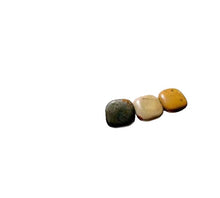 Load image into Gallery viewer, 3 Oregon Owyhee Jasper Square Coin Beads 8963