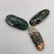 Load image into Gallery viewer, Ocean Jasper Old Stock Long Oval Beads| 45x22x6 to38x20x7mm| Pink, Gray| 3 Beads