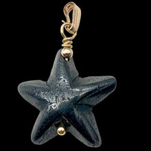 Load image into Gallery viewer, Hematite Starfish Pendant Necklace | Semi Precious Stone | 14k gf Pendant