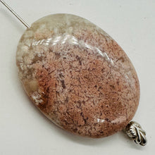 Load image into Gallery viewer, Speckled Peach Chalcedony Pendant Bead Strand 109155