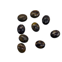 Load image into Gallery viewer, Rare Chocolate Jasper Oval Coin Bead Strand 109157