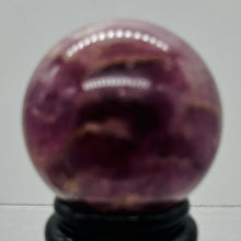Load image into Gallery viewer, Lepidolite Purple Mica 138g Sphere | 1 3/4 in | Purple, White | 1 Specimen |