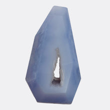 Load image into Gallery viewer, Druzy Blue Chalcedony Designer Pendant Bead | 73cts | 45x24x10 | 1 Bead |