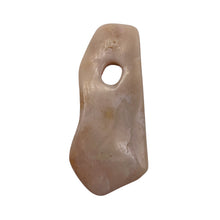 Load image into Gallery viewer, Designer Pink Peruvian Opal Pendant Bead |40 cts | 53x24x5mm |