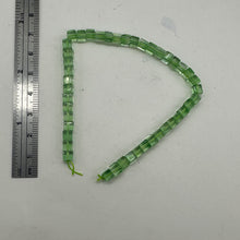 Load image into Gallery viewer, Fluorite AAA Cube Bead Parcel | 4x4mm | 8" Long | Green | 45 Beads |