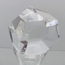 Load image into Gallery viewer, Rock Crystal Quartz 94g Dodecahedron | 37mm | Clear | 1 Figurine |