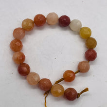Load image into Gallery viewer, 18 Spectacular Autumn Jade Faceted Beads 005665