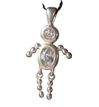 Load image into Gallery viewer, April! Crystal Kid Boy & Silver Pendant 9924Db