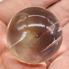 Load image into Gallery viewer, Quartz 78g (3oz) Skrying Sphere | 39mm (1.5") | Clear | 1 Display Specimen |