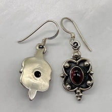 Load image into Gallery viewer, Stellar Red Garnet & 925 Sterling Silver Drop/Dangle Earrings | 1 1/4" Long |