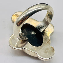 Load image into Gallery viewer, Labradorite Sterling Silver Oval Gemstone Ring | Size 5 | Blue Green | 1 Ring |