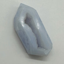 Load image into Gallery viewer, Chalcedony Druzy 32ct Designer Cut Pendant Bead| 34x16x7 | Blue|1 Pendant Bead |