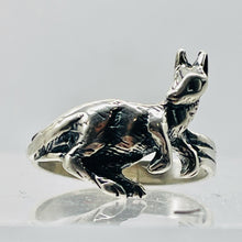 Load image into Gallery viewer, Sterling Silver Kangaroo Ring | Size 5 | Silver | 1 Ring |
