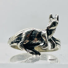 Load image into Gallery viewer, Sterling Silver Kangaroo Ring | Size 5 | Silver | 1 Ring |