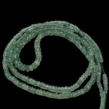 Load image into Gallery viewer, 30 Carats Natural Untreated Cat's Eye Alexandrite Rondelle Bead Strand 110795