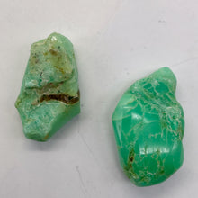 Load image into Gallery viewer, Chrysoprase Natural Nuggets Pendant Beads | 31g | 37x13 to 40x14mm | Green | 2 |