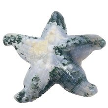 Load image into Gallery viewer, Druzy Tree Agate Carved Starfish Large Pendant Bead 6714Ai