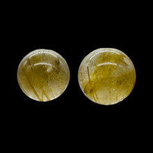 Load image into Gallery viewer, Gem Quality Golden Rutilated Quartz Round Beads | 13mm | 2 Beads |