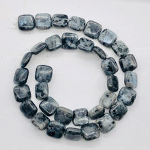 Load image into Gallery viewer, Speckle Labradorite Square Coin Bead 7.5 inch Strand 9557HS