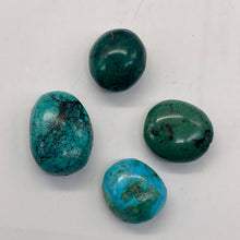 Load image into Gallery viewer, Turquoise Nugget Beads | 24x13 to 19x13mm | | 23 gtw | Blue, Black | 4 Beads |