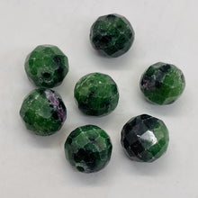 Load image into Gallery viewer, Premium Ruby Zoisite 8mm Faceted Bead Strand 110489