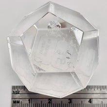 Load image into Gallery viewer, Rock Crystal 80g Dodecahedron | 36mm | Clear | 1 Figurine |
