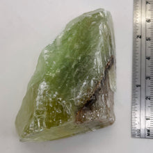 Load image into Gallery viewer, Calcite 84g Crystalline Specimen ' 50x40x25mm ' Green ' 1 Display Crystal '