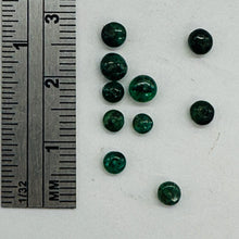 Load image into Gallery viewer, Natural Brazilian Green Emerald Rondelle Beads 2.5 Carat 10 Beads 2.5mm