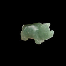 Load image into Gallery viewer, Carved Aventurine Pig One Bead | 21x13x9.5mm | Green