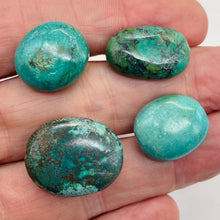 Load image into Gallery viewer, Turquoise 18g Nugget Beads | 24x6 to 19x10mm | Blue, Black | 4 Beads |