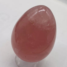 Load image into Gallery viewer, Rose Quartz Egg Collectors| 220g ( 7.7 oz)| 70x47mm | Pink| 1 Display Specimen |